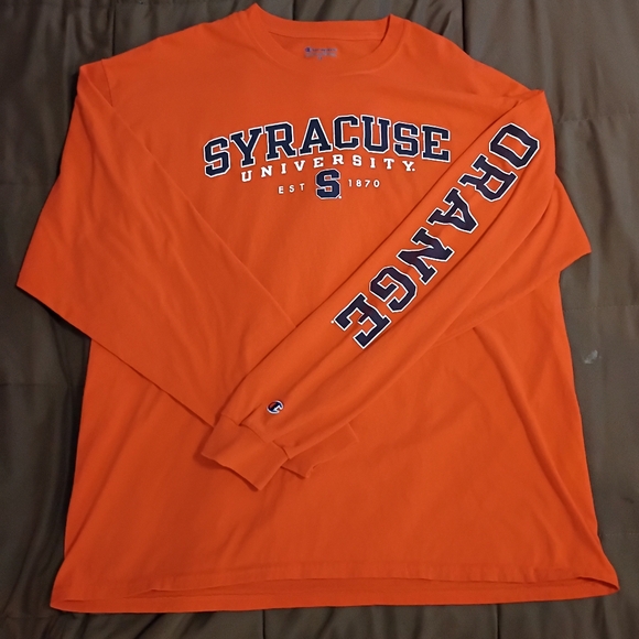 Champion Other - Syracuse University Orangemen Champion Long Sleeve Shirt.Excellent Condition XL
